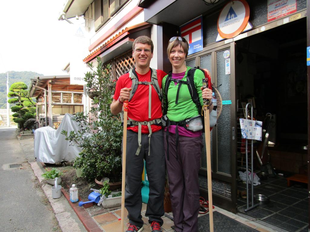 Hojo Suigun Youth Hostel Matsuyama  Esterno foto